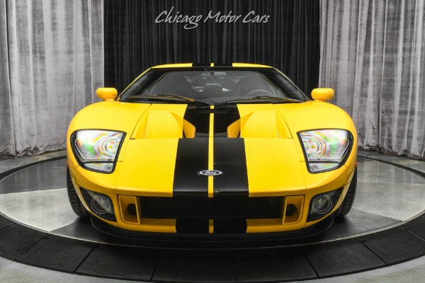 Used-2005-Ford-GT-Super-RARE-Yellow-HRE-Wheels-Whipple-Supercharger