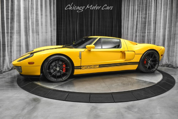 Used 2005 Ford GT Super RARE Yellow! HRE Wheels! Whipple Supercharger! for sale Sold at Chicago Motor Cars in West Chicago IL 60185 1