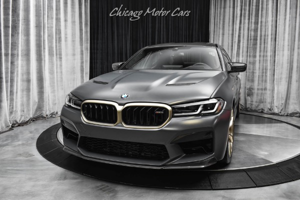 Used 2022 BMW M5 CS 1 of 350 Made Only 7700 Miles LOADED$148k MSRP RARE Frozen Grey for sale Sold at Chicago Motor Cars in West Chicago IL 60185 2