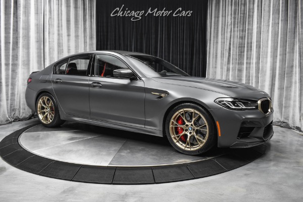 Used 2022 BMW M5 CS 1 of 350 Made Only 7700 Miles LOADED$148k MSRP RARE Frozen Grey for sale Sold at Chicago Motor Cars in West Chicago IL 60185 6