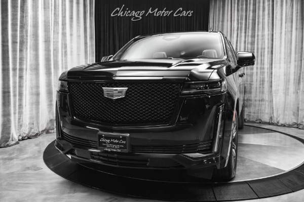 Used 2021 Cadillac Escalade Sport Driver Assist Tech Pack Rear Seat Media System Power Steps Loaded for sale Sold at Chicago Motor Cars in West Chicago IL 60185 2