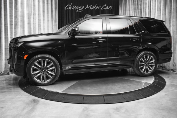 Used 2021 Cadillac Escalade Sport Driver Assist Tech Pack Rear Seat Media System Power Steps Loaded for sale Sold at Chicago Motor Cars in West Chicago IL 60185 1