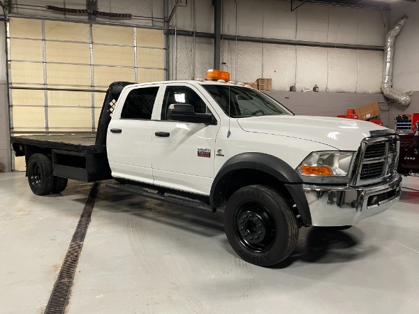 Used 2012 Ram 5500 Flatbed Crew Cab - 6.7 Cummins Turbo-Diesel - 5TH WHEEL - Low Miles for sale Sold at Chicago Motor Cars in West Chicago IL 60185 3