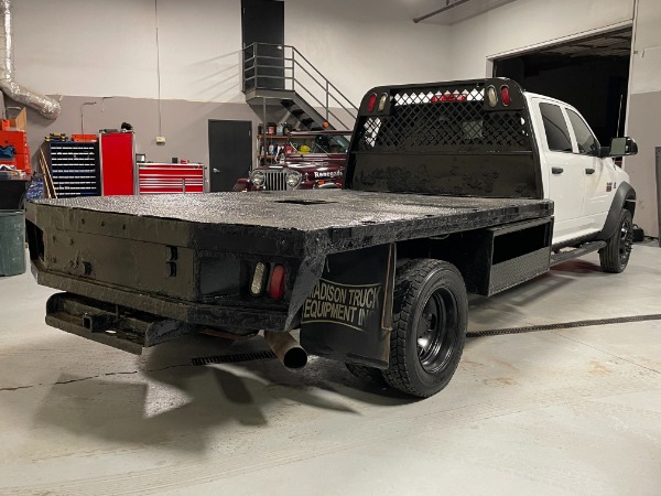 Used 2012 Ram 5500 Flatbed Crew Cab - 6.7 Cummins Turbo-Diesel - 5TH WHEEL - Low Miles for sale Sold at Chicago Motor Cars in West Chicago IL 60185 5