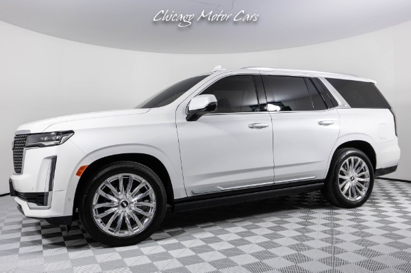 Used 2022 Cadillac Escalade Premium Luxury TOURING PACKAGE & PERFORMANCE PACKAGE for sale Sold at Chicago Motor Cars in West Chicago IL 60185 1