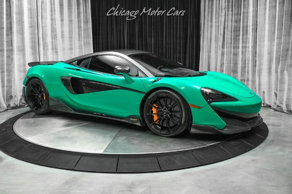 Used 2019 McLaren 600LT Coupe Luminaire Green! MSO Options! Carbon Upgrade Pack 1 & 2! Front Lift! for sale Sold at Chicago Motor Cars in West Chicago IL 60185 6
