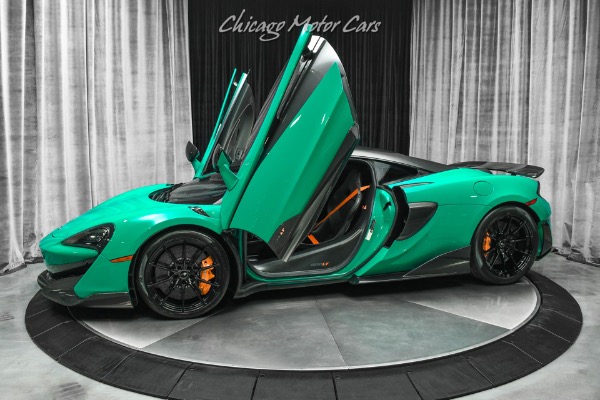 Used 2019 McLaren 600LT Coupe Luminaire Green! MSO Options! Carbon Upgrade Pack 1 & 2! Front Lift! for sale Sold at Chicago Motor Cars in West Chicago IL 60185 1