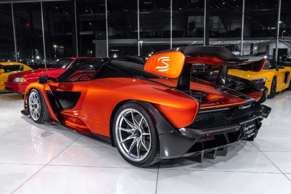 Used 2019 McLaren Senna Coupe #410 of 500! Volcano Orange! Visible Gloss Carbon! ONLY 2500 Miles! for sale Sold at Chicago Motor Cars in West Chicago IL 60185 2