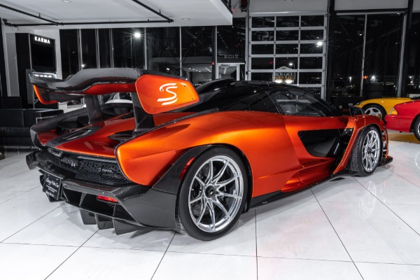Used 2019 McLaren Senna Coupe #410 of 500! Volcano Orange! Visible Gloss Carbon! ONLY 2500 Miles! for sale Sold at Chicago Motor Cars in West Chicago IL 60185 4