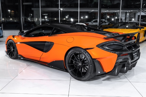 Used 2019 McLaren 600LT Coupe MSO Helios Orange! MSO Carbon Fiber! 1016 Carbon Hood! Full Body PPF! for sale Sold at Chicago Motor Cars in West Chicago IL 60185 3