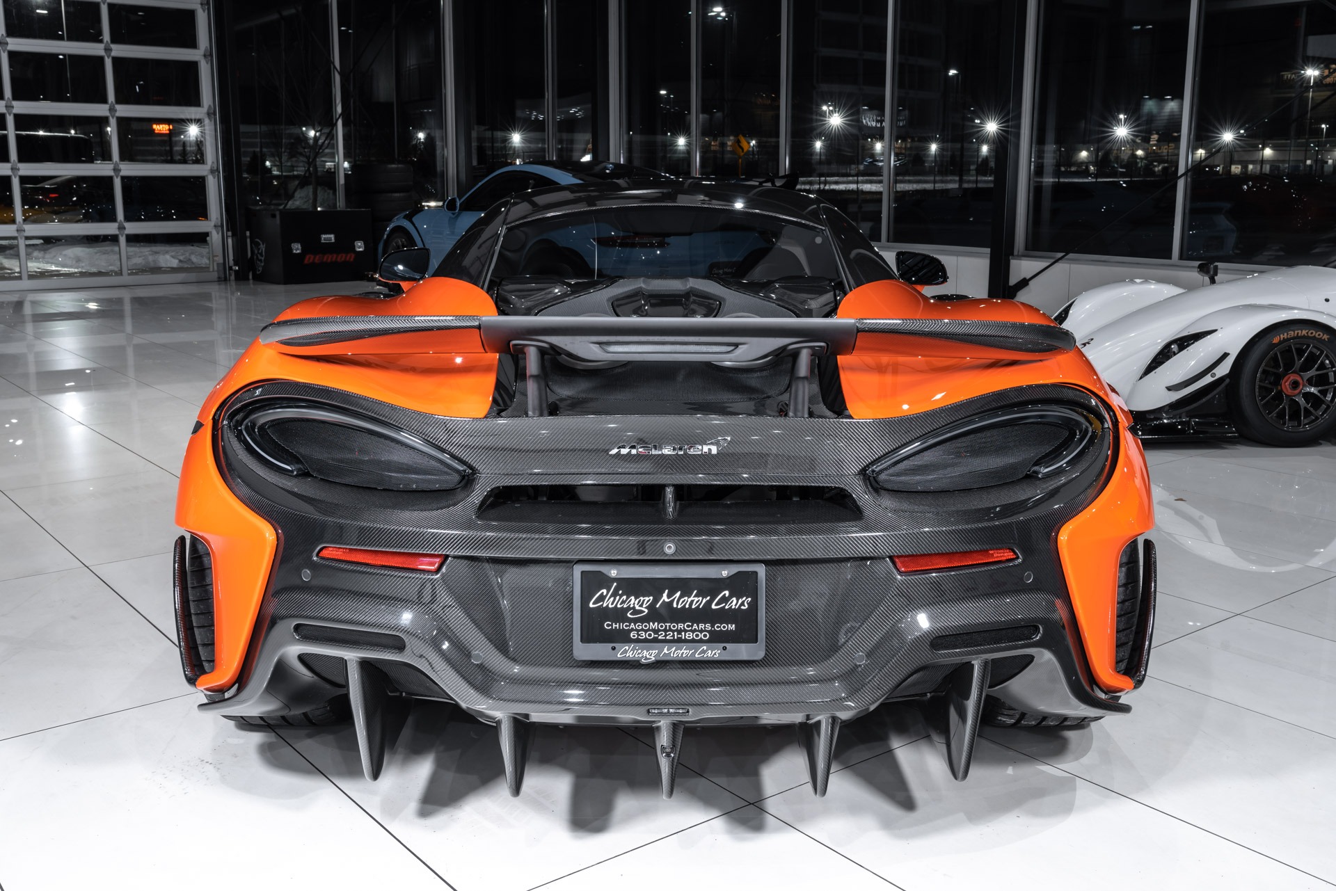 Used 2019 McLaren 600LT Coupe MSO Helios Orange! MSO Carbon Fiber Used 2019 McLaren 600LT Coupe MSO Helios Orange! MSO Carbon Fiber
