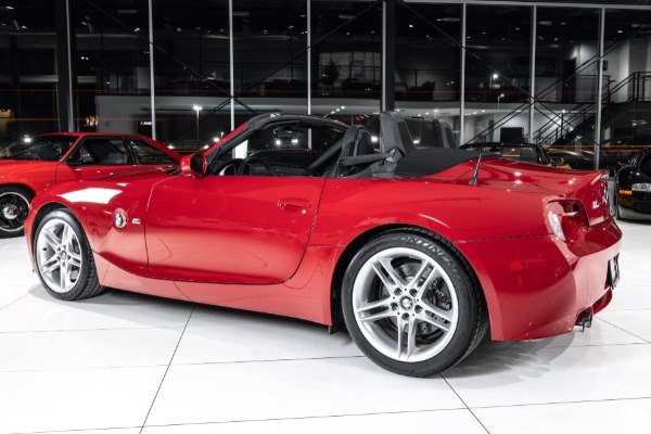 Used-2006-BMW-Z4-M-Roadster-Imola-Red-6-Speed-Manual-Navigation-Heated-Power-Seats