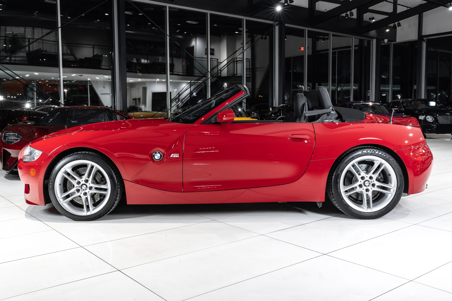 Used-2006-BMW-Z4-M-Roadster-Imola-Red-6-Speed-Manual-Navigation-Heated-Power-Seats