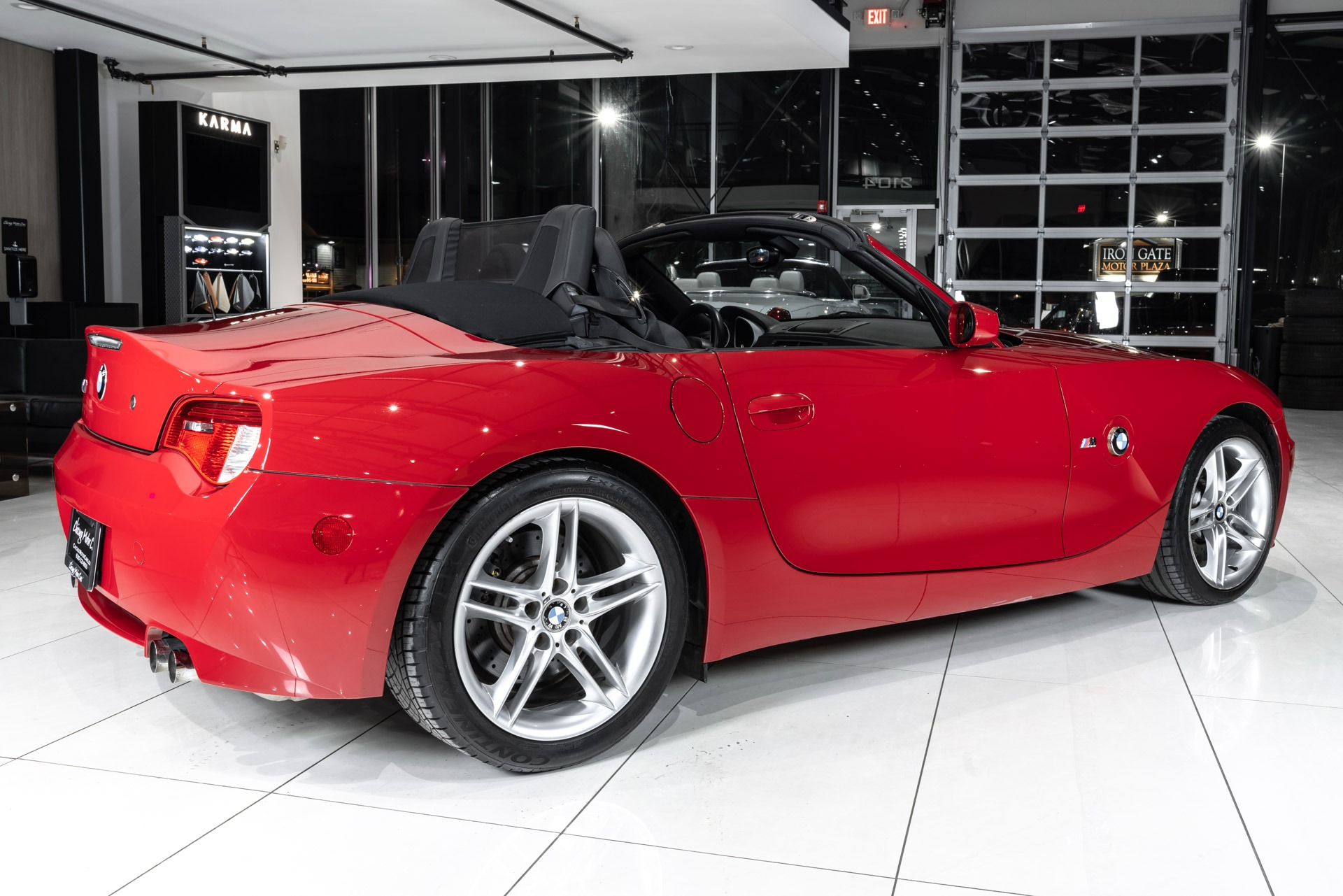 Used-2006-BMW-Z4-M-Roadster-Imola-Red-6-Speed-Manual-Navigation-Heated-Power-Seats