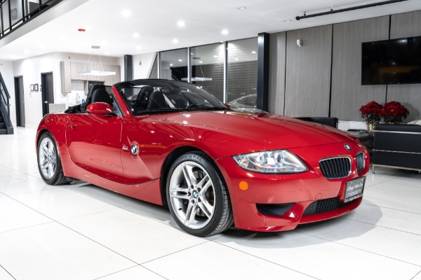 Used-2006-BMW-Z4-M-Roadster-Imola-Red-6-Speed-Manual-Navigation-Heated-Power-Seats