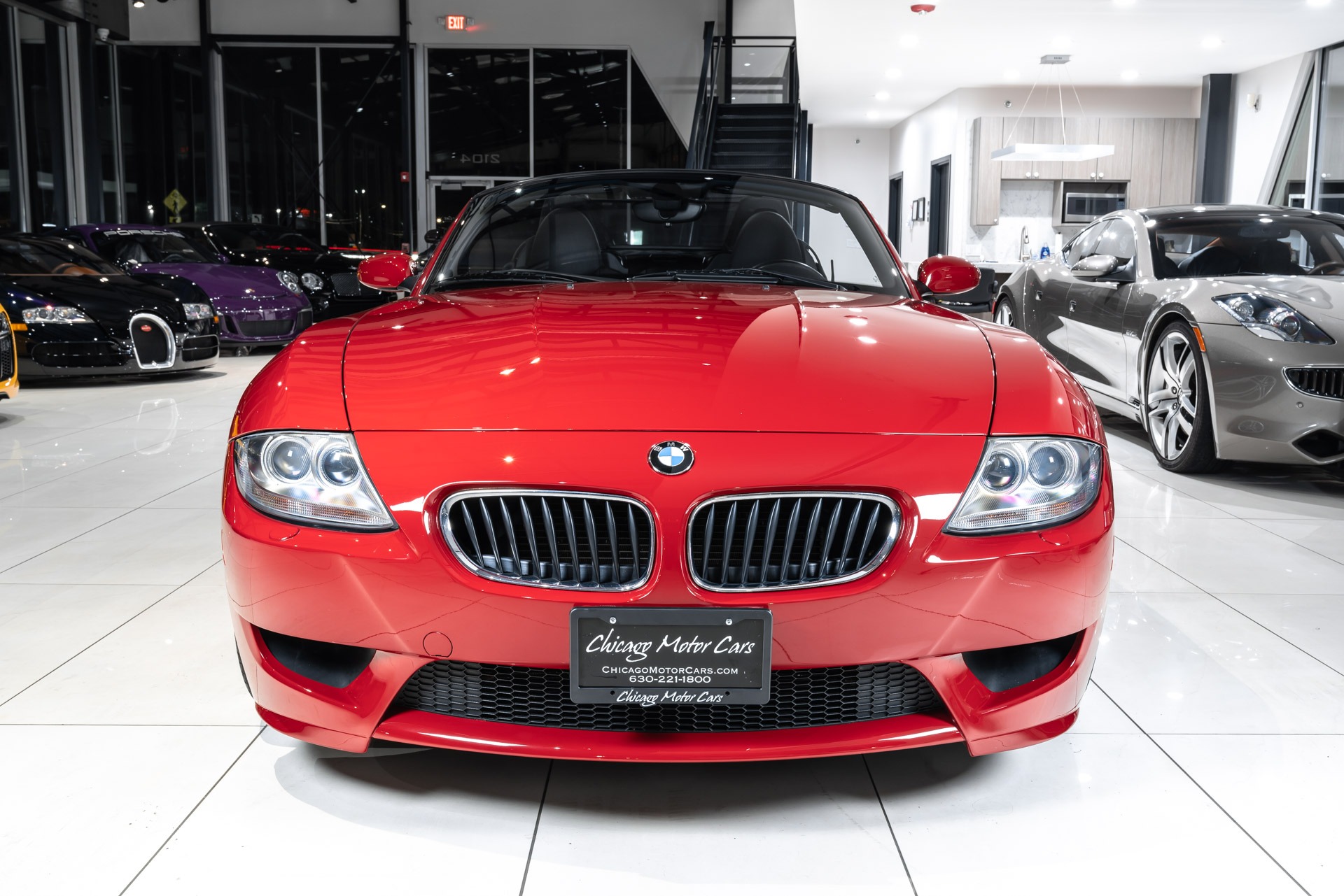 Used-2006-BMW-Z4-M-Roadster-Imola-Red-6-Speed-Manual-Navigation-Heated-Power-Seats