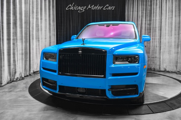 Used 2023 Rolls-Royce Cullinan Brand New Hottest Color Combo Starlight Headliner Bespoke Audio Loaded for sale Sold at Chicago Motor Cars in West Chicago IL 60185 2
