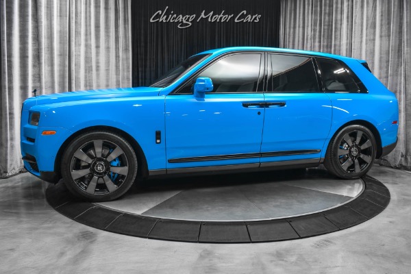 Used 2023 Rolls-Royce Cullinan Brand New Hottest Color Combo Starlight Headliner Bespoke Audio Loaded for sale Sold at Chicago Motor Cars in West Chicago IL 60185 1