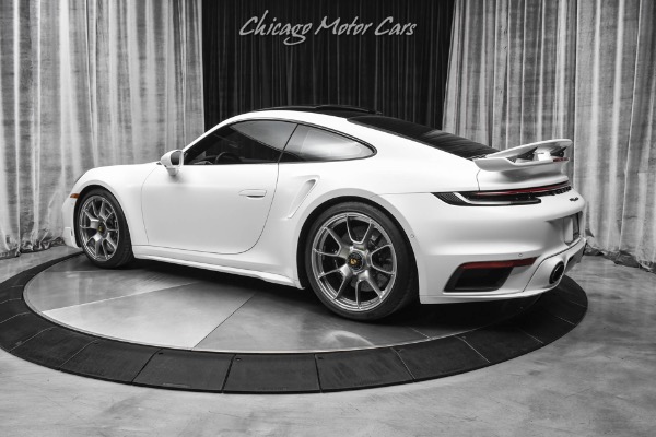 Used 2022 Porsche 911 Turbo S Coupe FULL Satin PPF! PCCB! Burmester High End! ONLY 2K Miles! for sale Sold at Chicago Motor Cars in West Chicago IL 60185 3