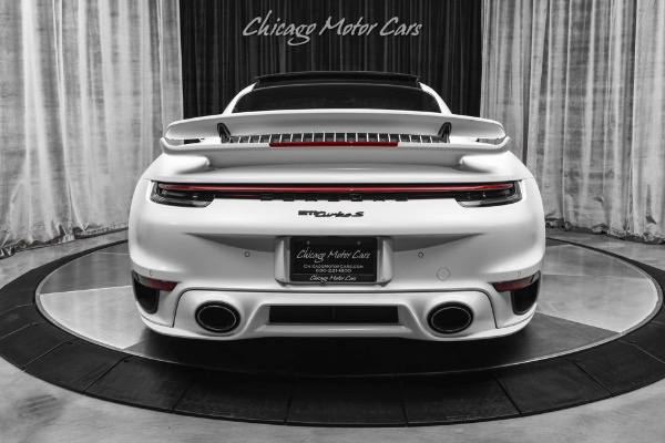 Used 2022 Porsche 911 Turbo S Coupe FULL Satin PPF! PCCB! Burmester High End! ONLY 2K Miles! for sale Sold at Chicago Motor Cars in West Chicago IL 60185 4