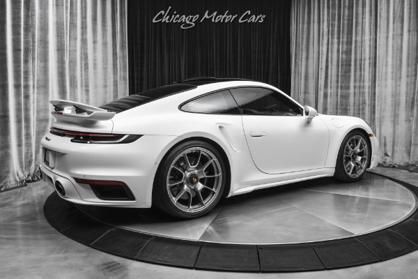 Used 2022 Porsche 911 Turbo S Coupe FULL Satin PPF! PCCB! Burmester High End! ONLY 2K Miles! for sale Sold at Chicago Motor Cars in West Chicago IL 60185 5