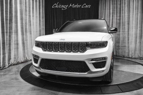 Used 2022 Jeep Grand Cherokee Summit Reserve 4xe SUV Pristine! Advanced ProTech Group! Low Miles! for sale Sold at Chicago Motor Cars in West Chicago IL 60185 2