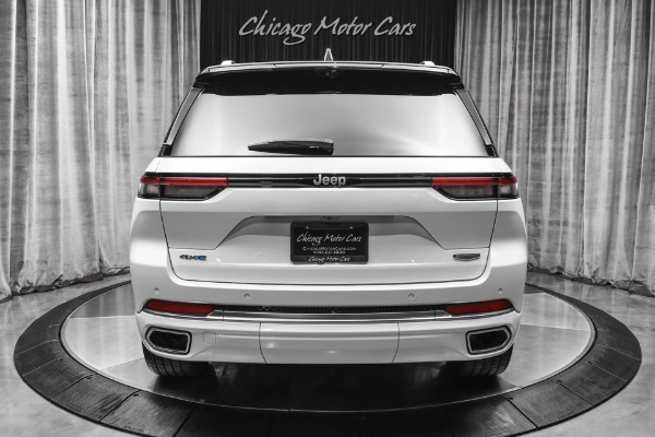Used 2022 Jeep Grand Cherokee Summit Reserve 4xe SUV Pristine! Advanced ProTech Group! Low Miles! for sale Sold at Chicago Motor Cars in West Chicago IL 60185 4