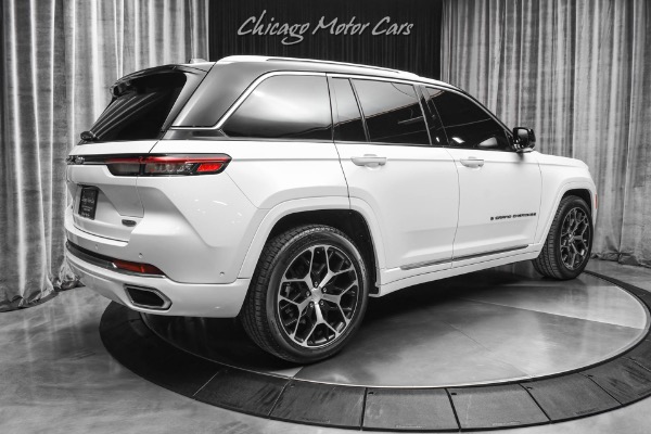 Used 2022 Jeep Grand Cherokee Summit Reserve 4xe SUV Pristine! Advanced ProTech Group! Low Miles! for sale Sold at Chicago Motor Cars in West Chicago IL 60185 5