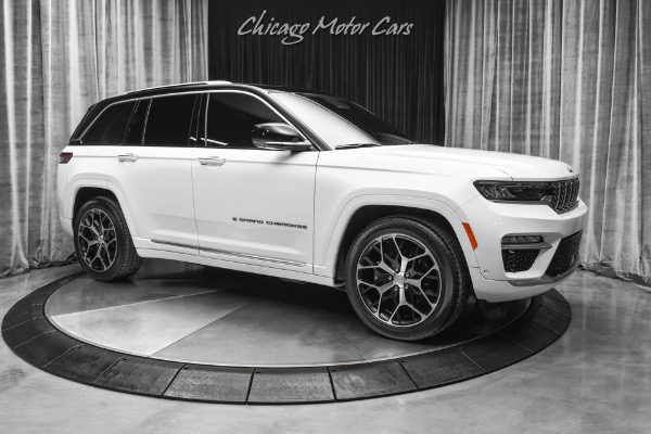 Used 2022 Jeep Grand Cherokee Summit Reserve 4xe SUV Pristine! Advanced ProTech Group! Low Miles! for sale Sold at Chicago Motor Cars in West Chicago IL 60185 6