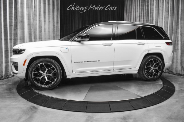 Used 2022 Jeep Grand Cherokee Summit Reserve 4xe SUV Pristine! Advanced ProTech Group! Low Miles! for sale Sold at Chicago Motor Cars in West Chicago IL 60185 1