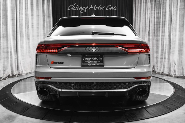 Used 2022 Audi RS Q8 4.0T quattro SUV Nardo Grey! Carbon Optic Pkg! RS Design Pkg! Executive Pkg for sale Sold at Chicago Motor Cars in West Chicago IL 60185 4