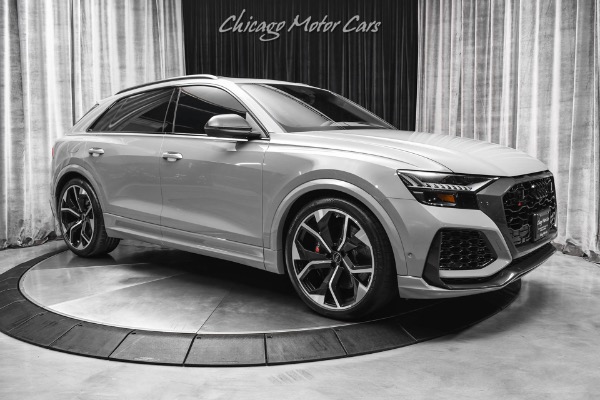 Used 2022 Audi RS Q8 4.0T quattro SUV Nardo Grey! Carbon Optic Pkg! RS Design Pkg! Executive Pkg for sale Sold at Chicago Motor Cars in West Chicago IL 60185 6