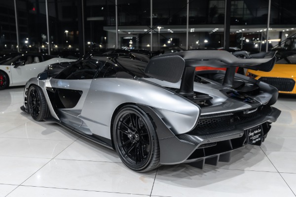 Used 2019 McLaren Senna Coupe Liquid Silver! Bespoke Interior! TONS of Carbon! $100K+ in Options! for sale Sold at Chicago Motor Cars in West Chicago IL 60185 2