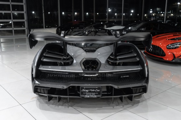 Used 2019 McLaren Senna Coupe Liquid Silver! Bespoke Interior! TONS of Carbon! $100K+ in Options! for sale Sold at Chicago Motor Cars in West Chicago IL 60185 3