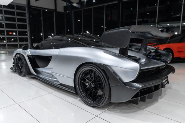 Used-2019-McLaren-Senna-Coupe-Liquid-Silver-Bespoke-Interior-TONS-of-Carbon-100K-in-Options