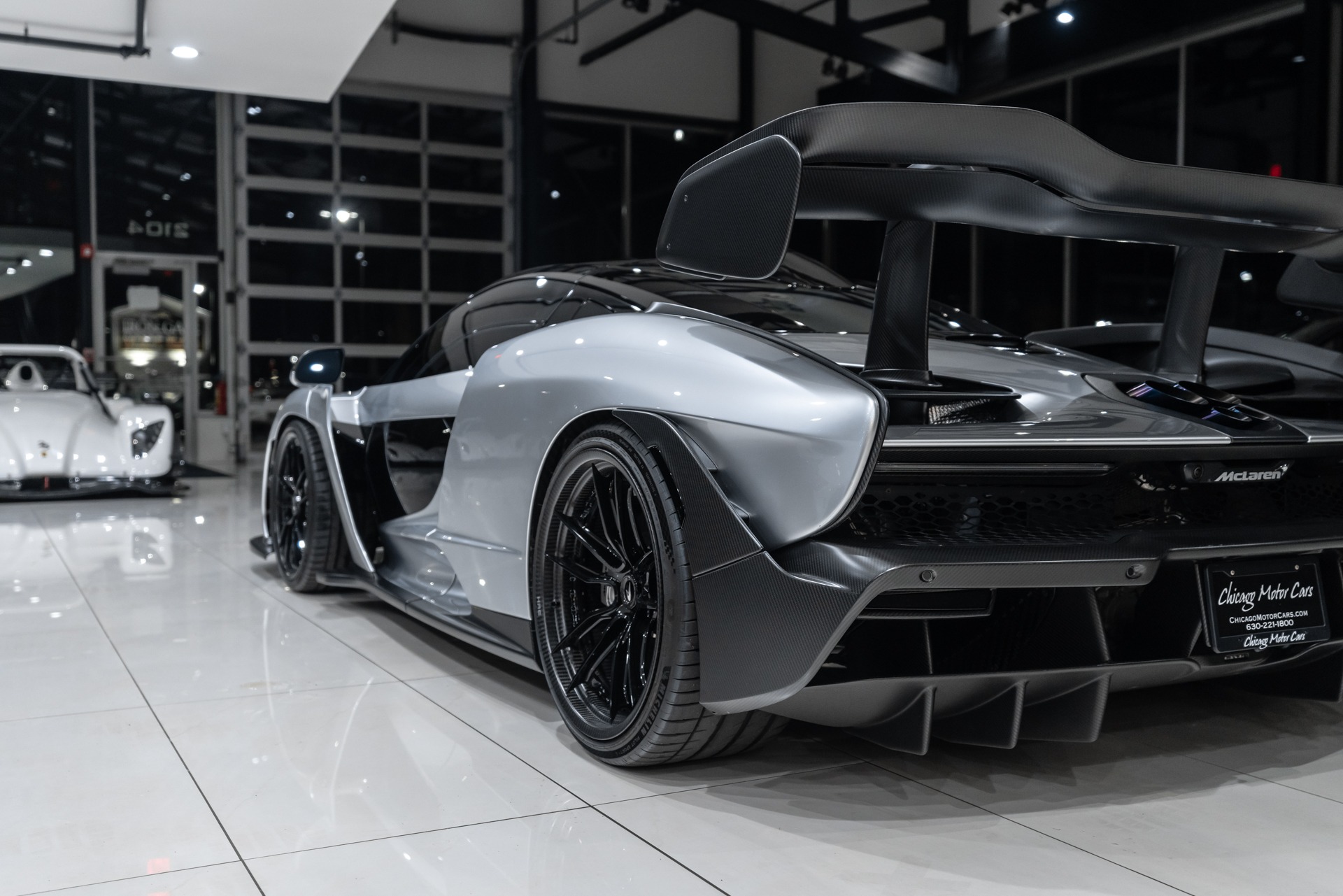 Used-2019-McLaren-Senna-Coupe-Liquid-Silver-Bespoke-Interior-TONS-of-Carbon-100K-in-Options