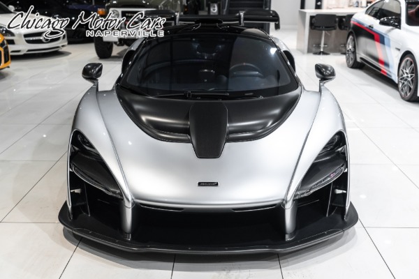 Used-2019-McLaren-Senna-Coupe-Liquid-Silver-Bespoke-Interior-TONS-of-Carbon-100K-in-Options