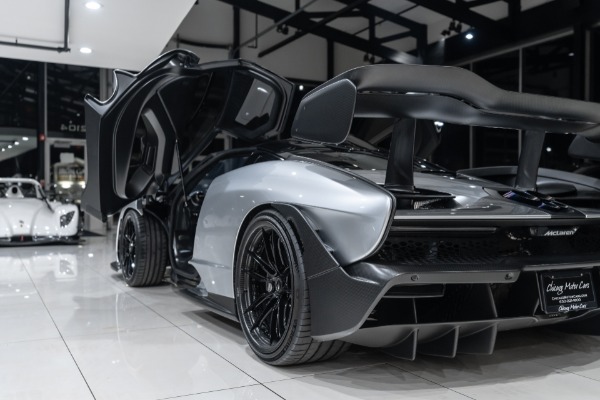 Used-2019-McLaren-Senna-Coupe-Liquid-Silver-Bespoke-Interior-TONS-of-Carbon-100K-in-Options