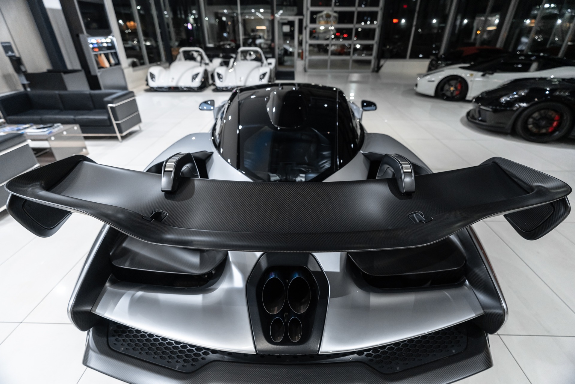 Used-2019-McLaren-Senna-Coupe-Liquid-Silver-Bespoke-Interior-TONS-of-Carbon-100K-in-Options