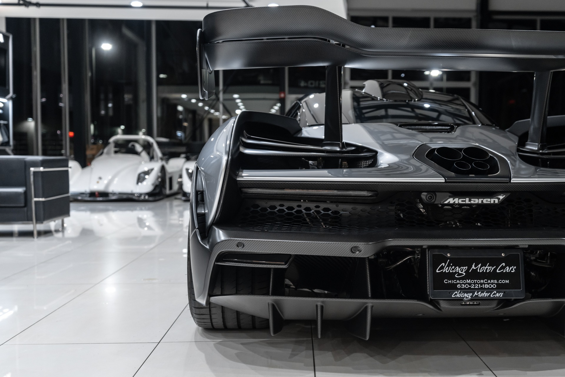 Used-2019-McLaren-Senna-Coupe-Liquid-Silver-Bespoke-Interior-TONS-of-Carbon-100K-in-Options