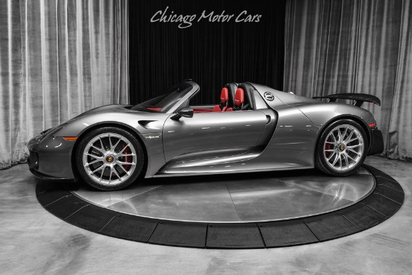 Used 2015 Porsche 918 Spyder #139 of ONLY 918 Made Magnesium Wheels Carbon Fiber Front Lift LOADED for sale Call for price at Chicago Motor Cars in West Chicago IL