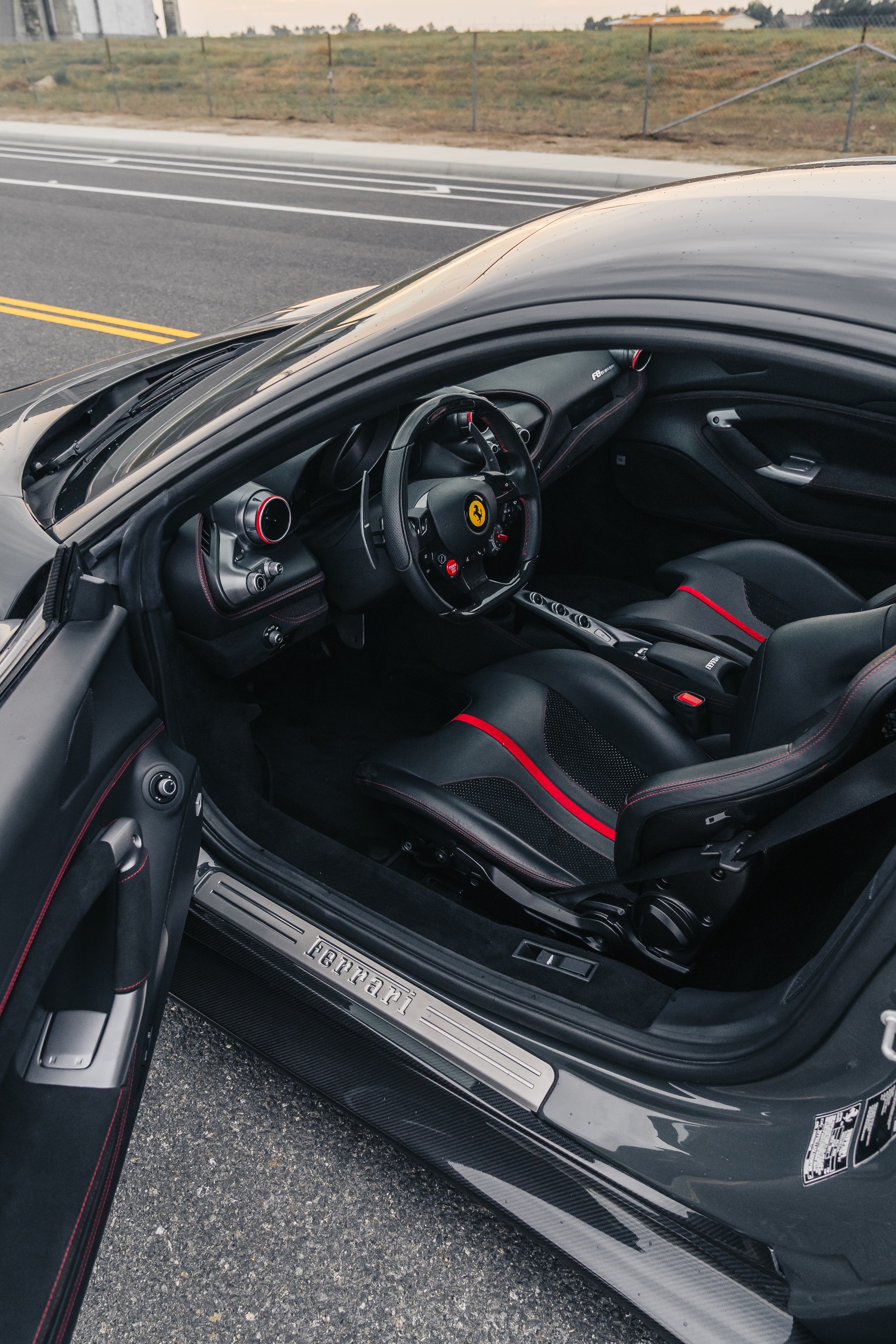 Used-2020-Ferrari-F8-Tributo-NLARGO-Coupe-1-of-ONLY-15-Ever-Made-HOTTEST-F8-Available-TONS-of-Carbon