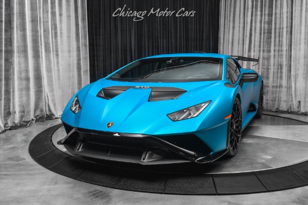 Used 2022 Lamborghini Huracan LP640-2 STO Coupe Interior Carbon Pack! Lambo Telemetry! Only 2,600 Miles! for sale Sold at Chicago Motor Cars in West Chicago IL 60185 2