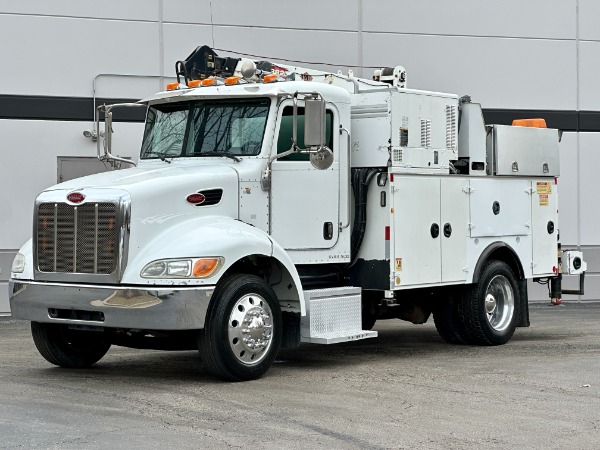 Used 2012 Peterbilt 337 Service Truck-Generator-Compressor-IMT Crane for sale Sold at Chicago Motor Cars in West Chicago IL 60185 1