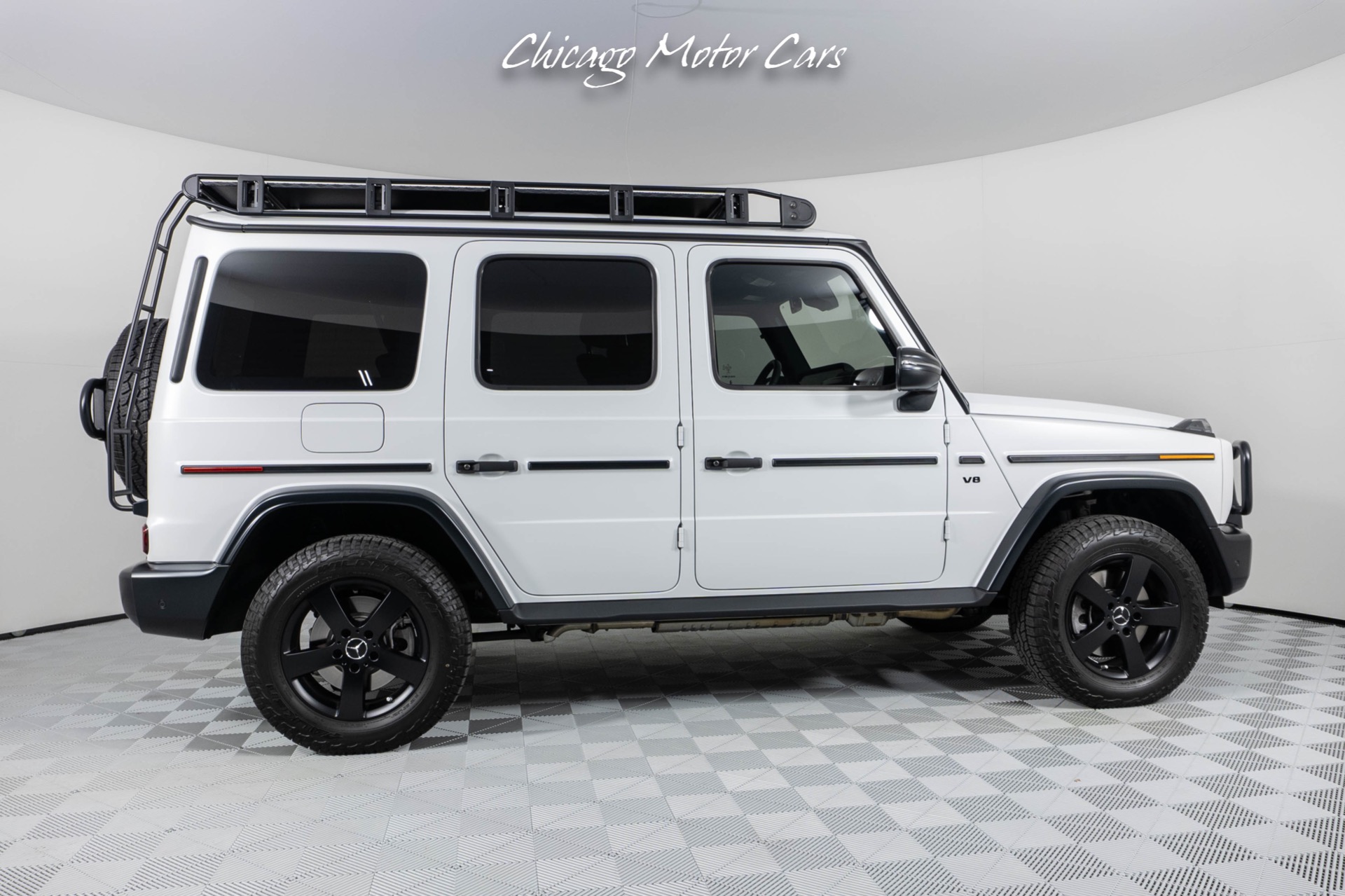 Used-2022-Mercedes-Benz-G-Class-G-550-Rare-Professional-Line-1-of-100-made-Factory-Matte-White