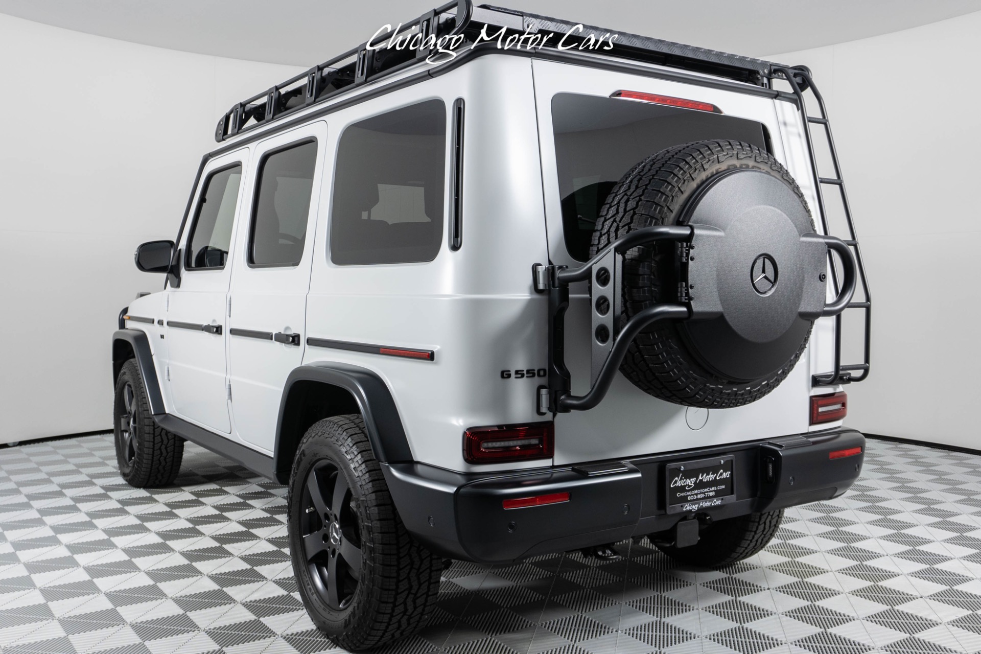 Used-2022-Mercedes-Benz-G-Class-G-550-Rare-Professional-Line-1-of-100-made-Factory-Matte-White