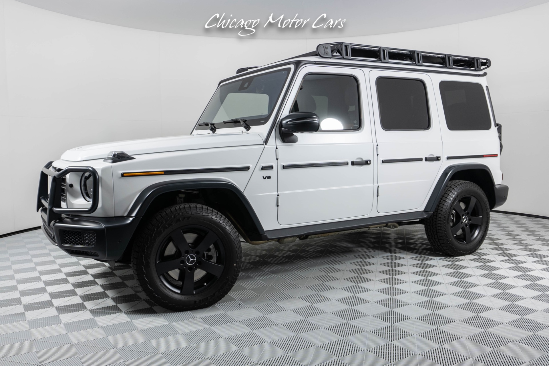 Used-2022-Mercedes-Benz-G-Class-G-550-Rare-Professional-Line-1-of-100-made-Factory-Matte-White