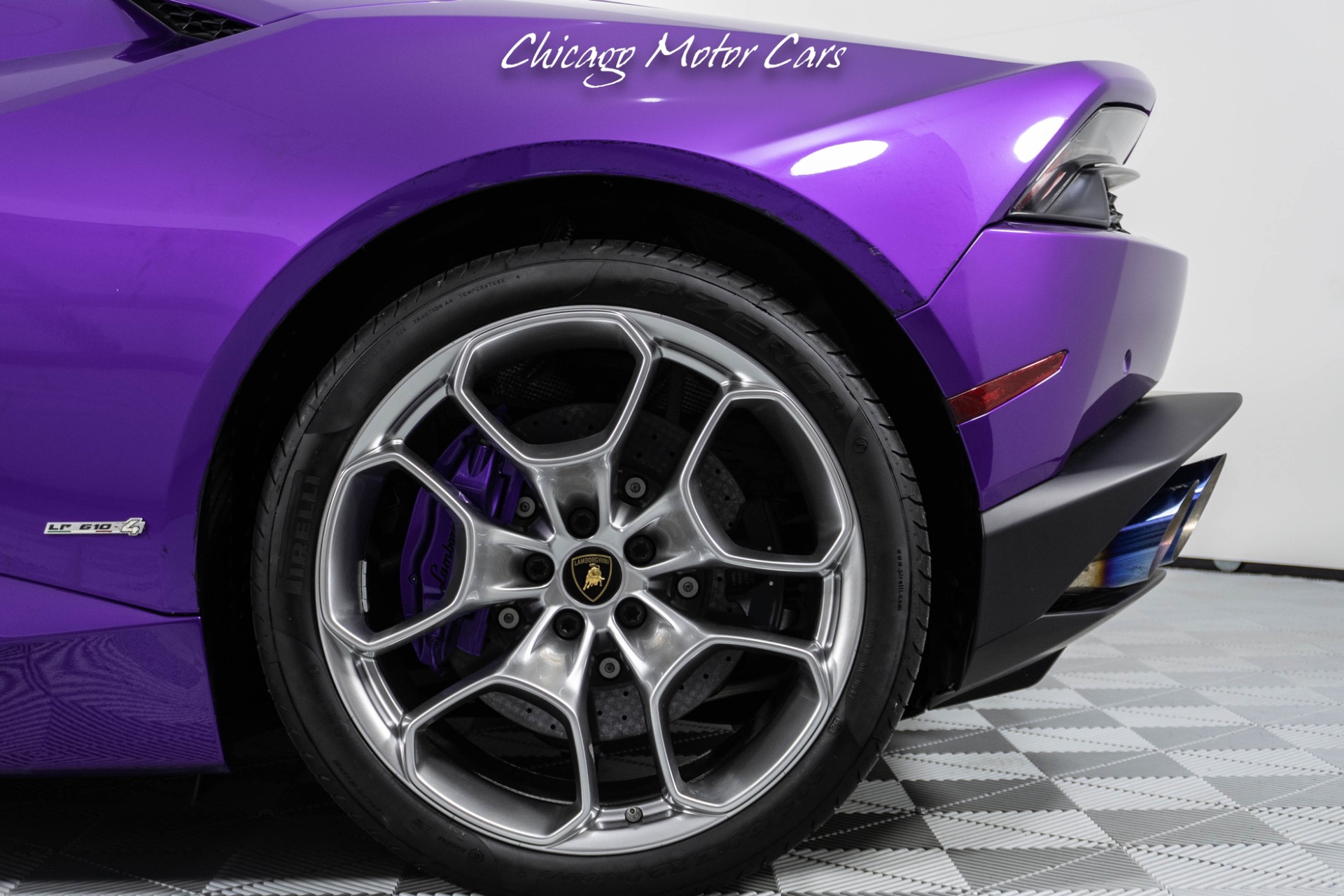 Used 2017 Lamborghini Huracan LP 610-4 Spyder Viola Parsifae RYFT