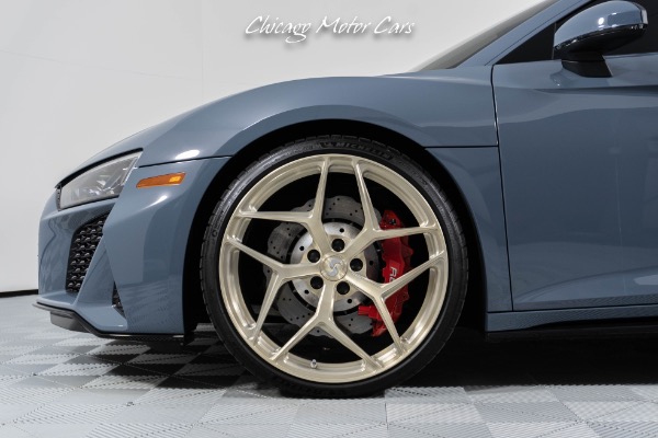 Used 2022 Audi R8 5.2 V10 Performance SIGNATURE WHEELS! Kemora Grey over Red! Carbon Interior Package for sale Sold at Chicago Motor Cars in West Chicago IL 60185 3