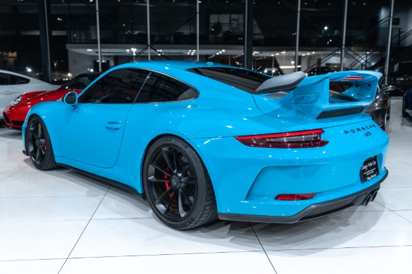 Used 2018 Porsche 911 GT3 Coupe Miami Blue! Front Lift! Carbon Bucket Seats! Carbon Interior Pkg! for sale Sold at Chicago Motor Cars in West Chicago IL 60185 3